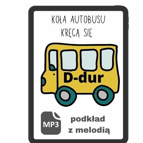 Koła autobusu (podkład z mel) 120D
