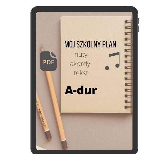 Mój szkolny plan (nuty)