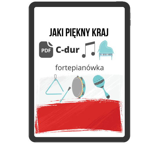 Jaki piękny kraj (nuty na fortepian)