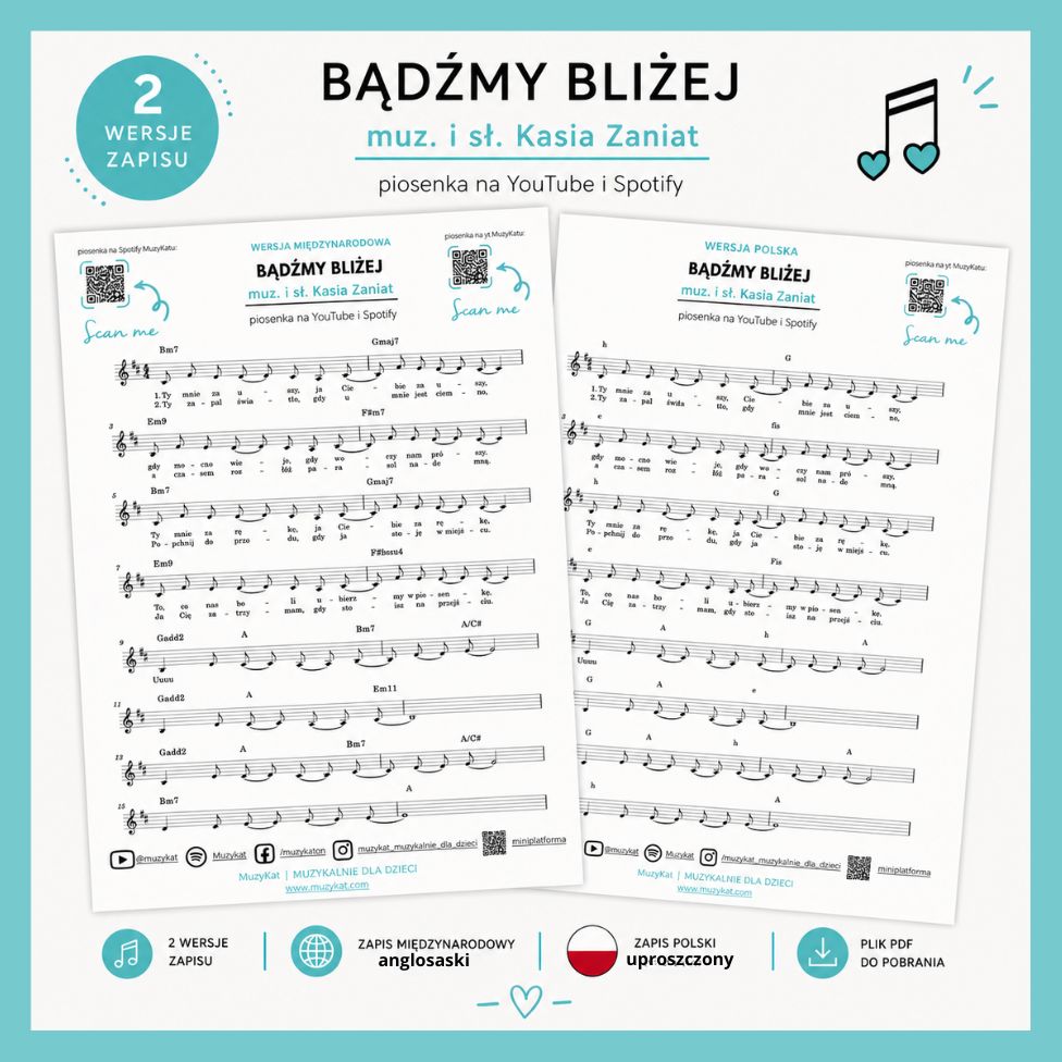 Bądźmy bliżej (nuty) 2 wersje - obrazek 2
